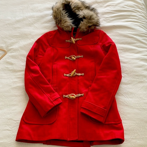 SOLD AEO Wool Blend Parka Jacket - Picture 3 of 13